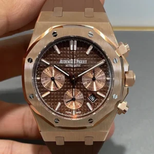 Audemars Piguet Royal Oak Chronograph 26331OROO1220OR04 the 18K rose gold  brown dial edition
