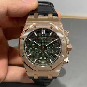 Audemars Piguet Royal Oak Offshore Chronograph 26420OR.OO.1220OR.03 the 18K rose gold  green dial edition