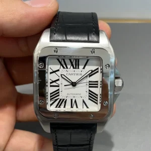 Cartier Santos WSSA0018 large stainless steel model