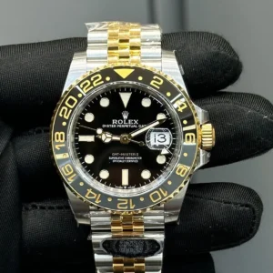 Clean 3285 GMT Master II Two Tone Gold Jubilee   High End