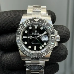 Clean Factory GMT Master II 126710GRNR Black Grey Bezel   3285