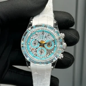 Custom Sapphire Crystal Daytona Skeleton   Limited Edition