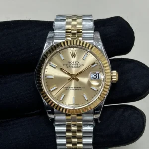 Datejust 36mm41mm Two Tone Champagne Dial   Fluted Bezel  Jubilee Bracelet