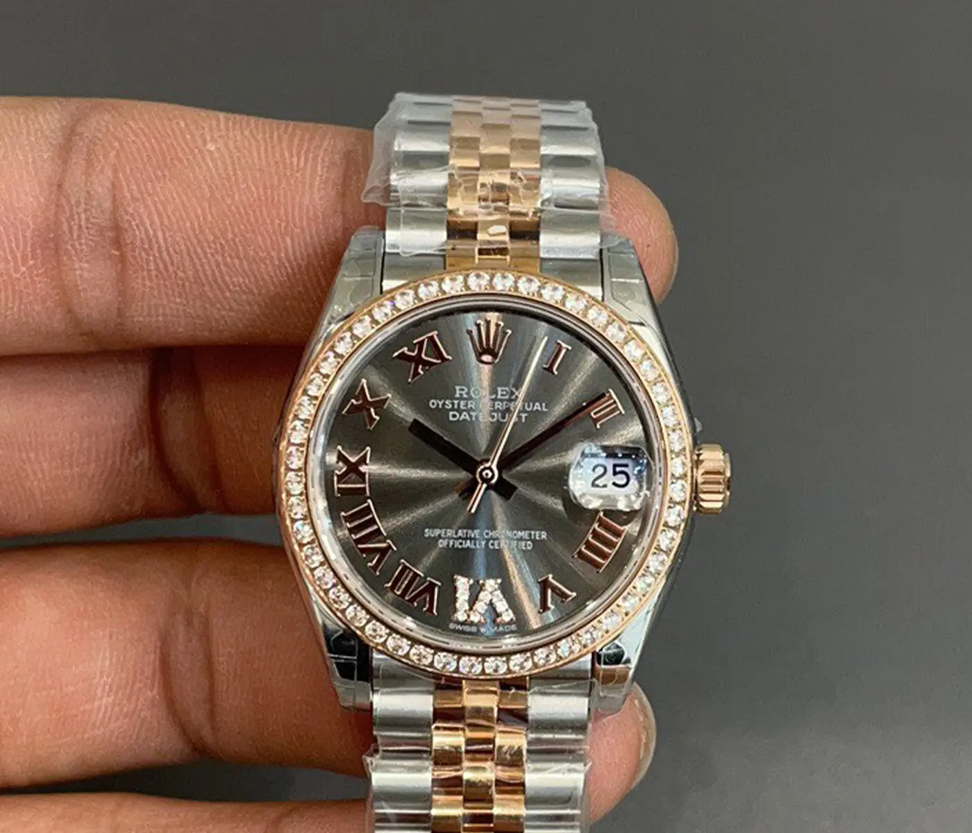 Datejust 41mm 126334 Blue Dial Roman Numerals Fluted Bezel Jubilee Bracelet