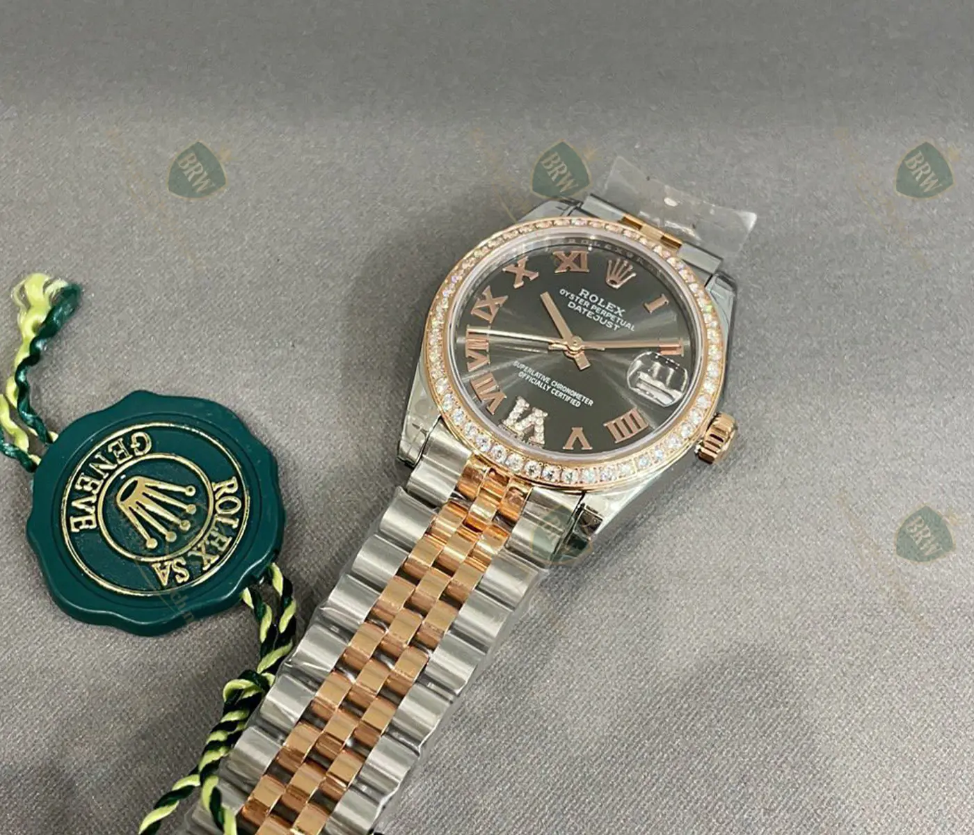 Datejust 41mm 126334 Blue Dial Roman Numerals Fluted Bezel Jubilee Bracelet - Image 5