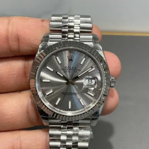 Datejust 41mm 126334 Slate Dial   Fluted Bezel  Jubilee Bracelet