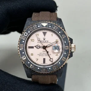 DiW Carbon GMT Master II Desert Edition   Pink Sand Dial