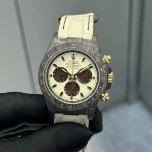 DiW Daytona Carbon Fiber Cream Dial   Custom Lightweight Edition