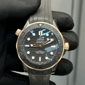 Omega Seamaster Diver 300M Ceragold Model 21063422001001