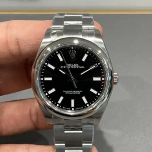 Oyster Perpetual 124300 Bright Black Dial 41mm Professional Edition