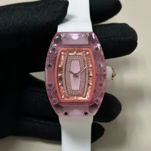 Richard Mille RM 07 02 Ladies Pink Crystal Limited Edition