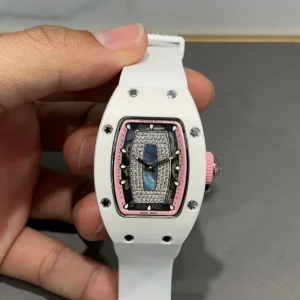 Richard Mille RM 07 03 Ladies Model white Quartz TPT case