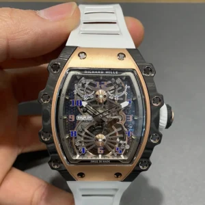 Richard Mille RM 21 01 Tourbillon Aerodyne Carbon TPT 18K rose gold case