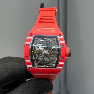 Richard Mille RM 35 02 Rafael Nadal Limited Edition red Quartz TPT case