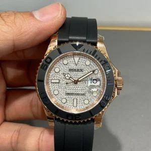 Rolex Yacht Master 268655 Diamond Paved Dial Edition