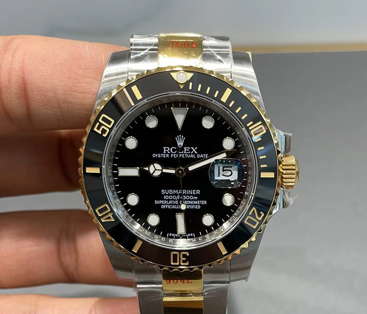 Submariner Date 126613LN Two Tone Yellow Gold Steel