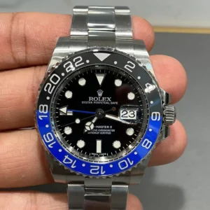 rolex GMT Master II 126710BLNR Batman   Blue Black Ceramic Bezel