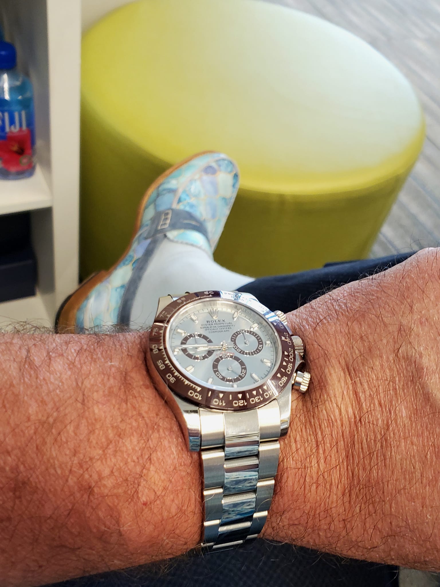 Richard Mille RM 67 02 Automatic white Quartz TPT blue rubber strap variant photo review