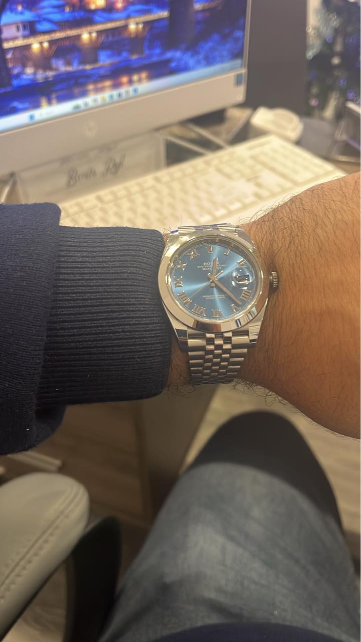 Richard Mille RM 67 02 Automatic white Quartz TPT blue rubber strap variant photo review