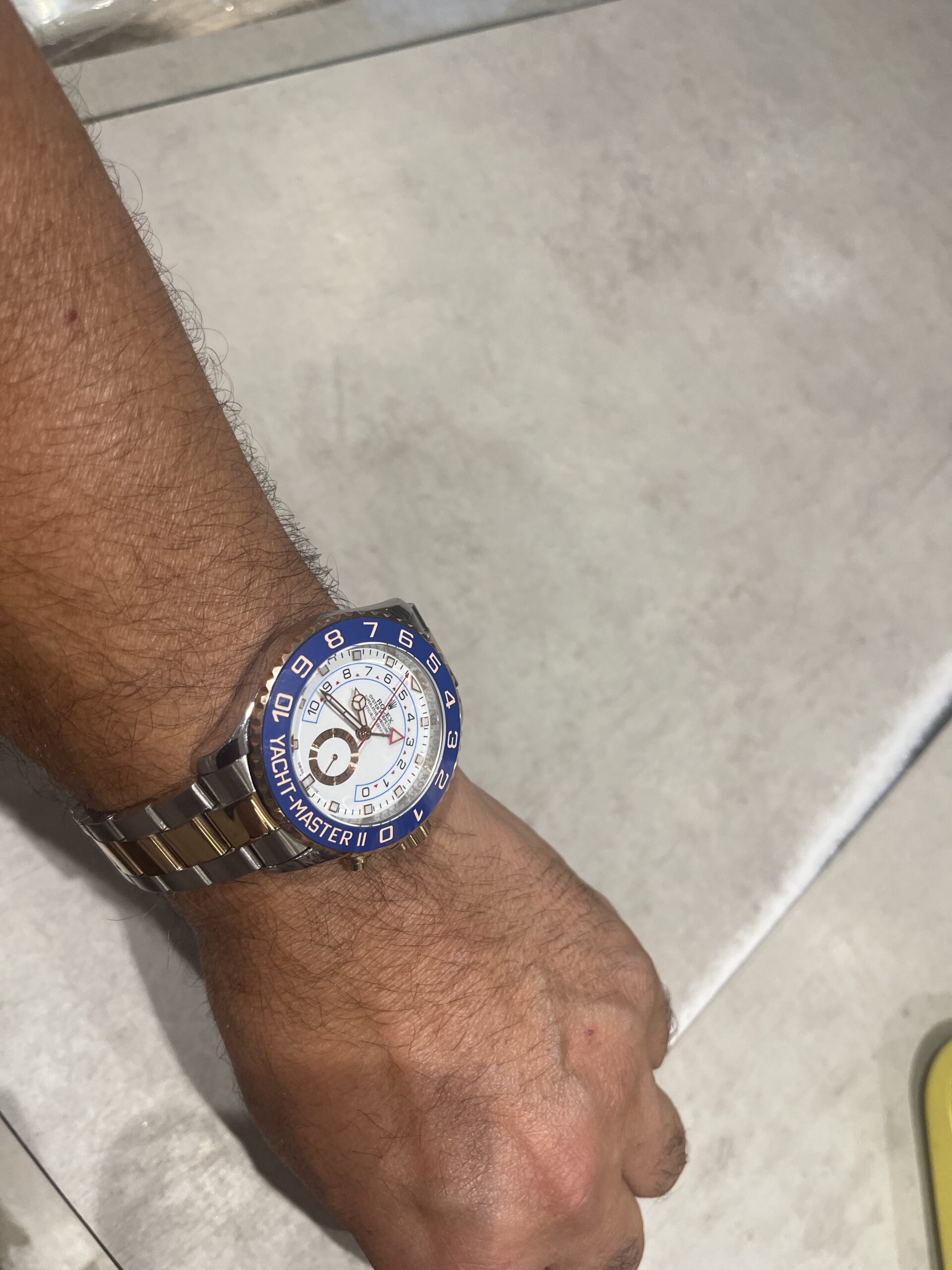 Richard Mille RM 67 02 Automatic white Quartz TPT blue rubber strap variant photo review